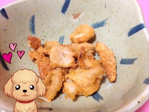 ♪愛犬ごはん♪ 【鶏皮チップ】